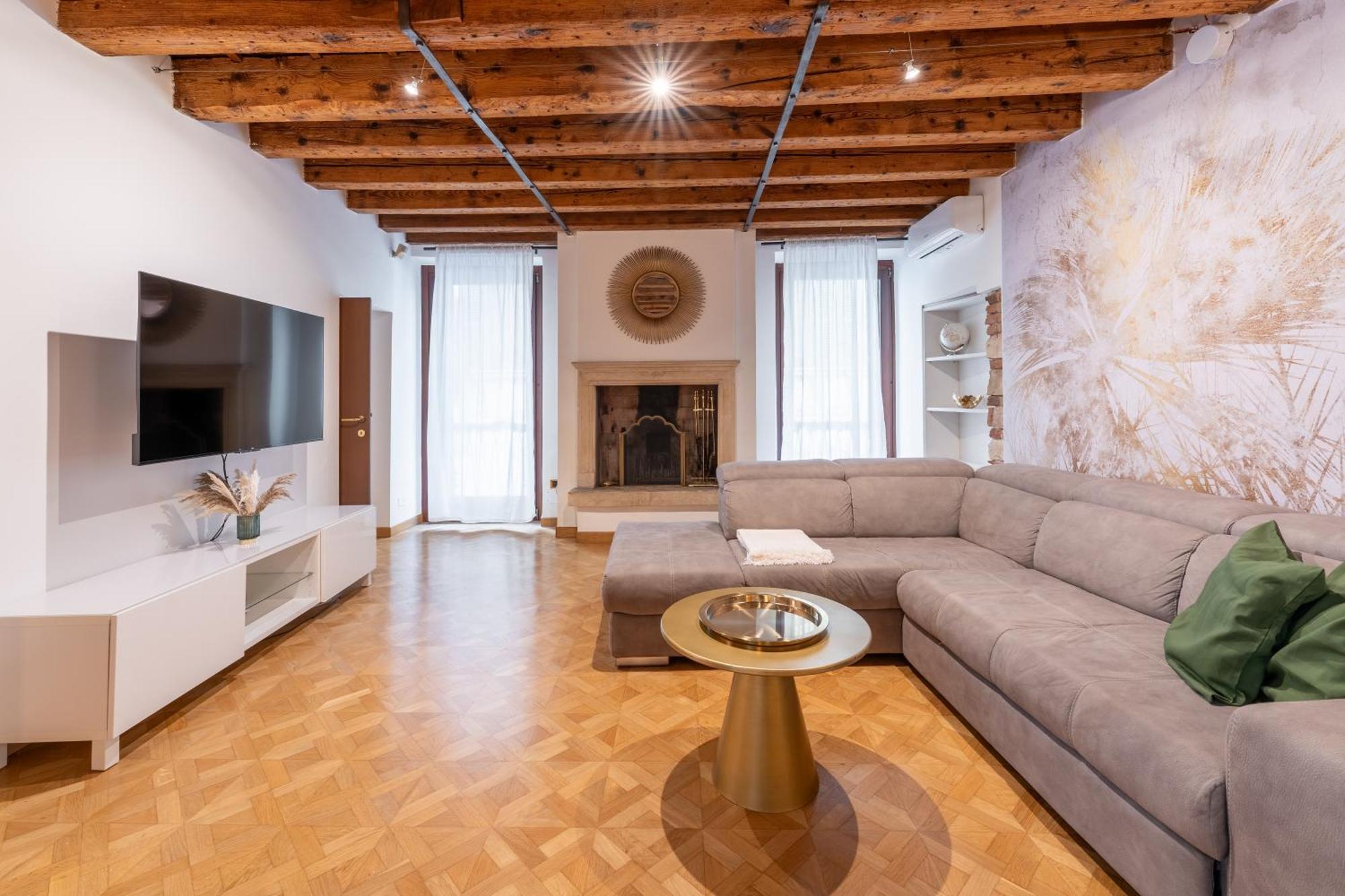 Sgarzerie Luxury Flat 2 Rooms 120Mq Verona Exteriör bild